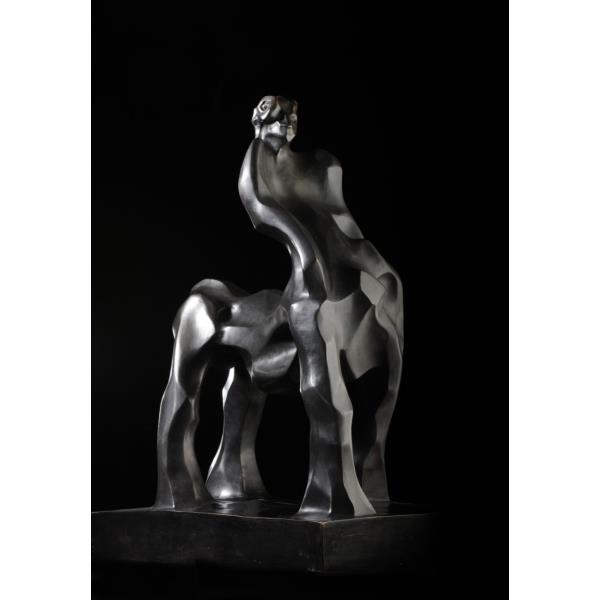 Chiron il centauro - sculpture Bronze 2001