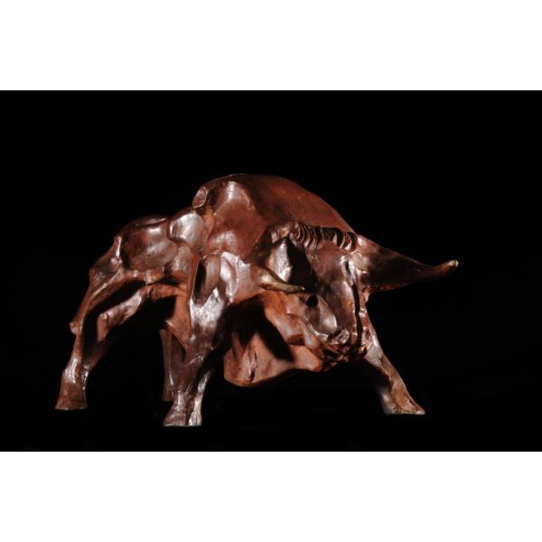 Toro due - sculpture Bronze 2001