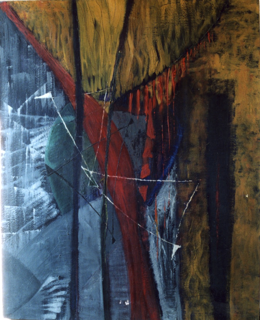 Abstract oil painting · 16