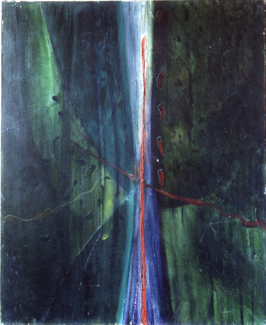 Abstract oil painting · 18