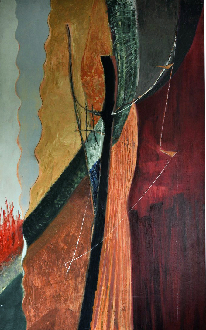 Abstract oil painting · 32