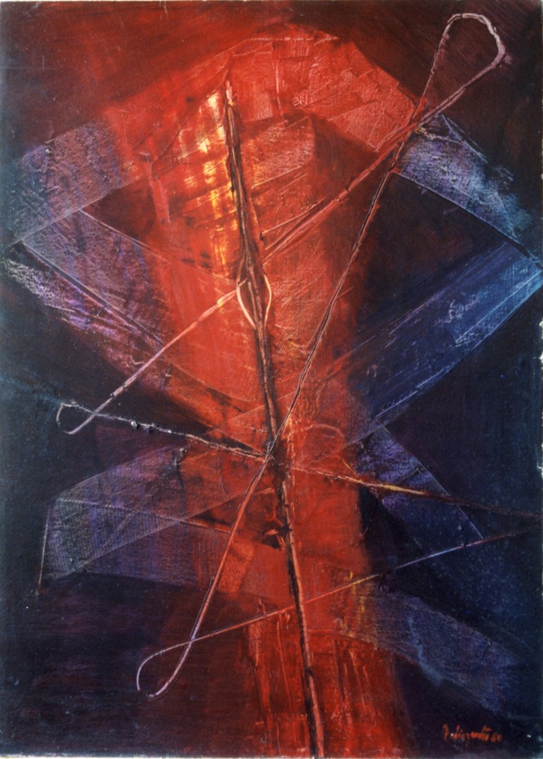 Abstract oil painting · 4